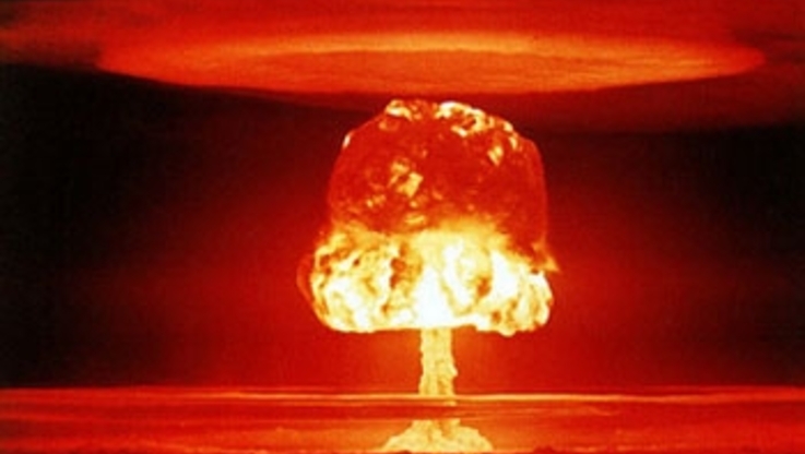 Bikini Atoll nuclear test - Image by US Govt