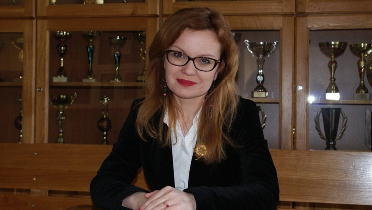 mgr Dorota Nasierowska - dyrektor ZS nr 39 w Warszawie