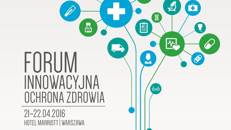 Forum Innowacyjna Ochrona Zdrowia - plakat