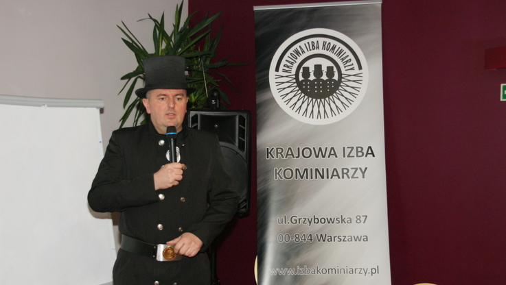 Marcin Ziombski - prezes Krajowej Izby Kominiarzy