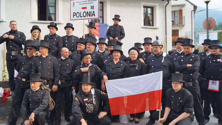 Polska grupa w Santa Maria Maggiore, fot. KominiarzTV
