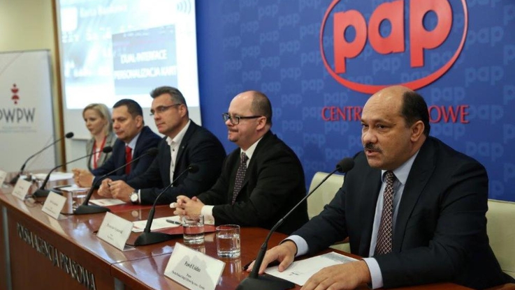 Fot. 1 Konferencja PWPW, Poczty Polskiej i PPUC - Envelo