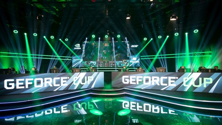 Turniej GEFORCE CUP - studio