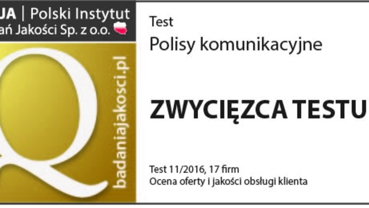 Polisy komunikacyjne - zwycięzca testu, fot. 1