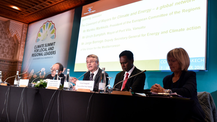 Szczyt klimatyczny w Marrakeszu (COP 22), fot. 1 - Europejski Komitet Regionów/EFE