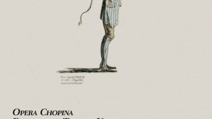"Opera Chopina - Fryderyk w Teatrze Narodowym" - plakat