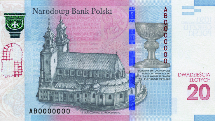 PWPW/Banknot 20 złotych fot.2