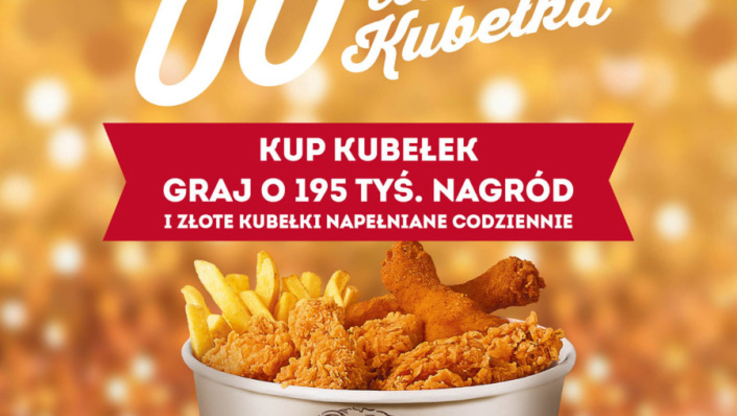KFC - Wielka loteria z okazji 60. urodzin Kubełka