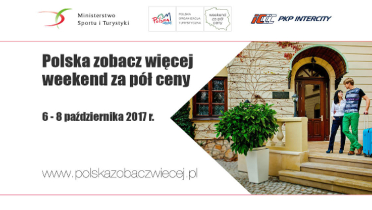 Polska zobacz więcej. Weekend za pól ceny - plakat