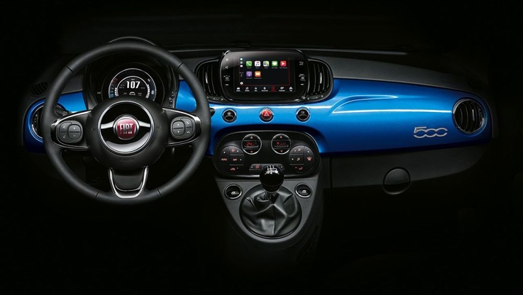 Fiat 500 Mirror Android Auto (2)