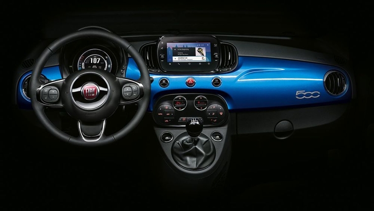 Fiat 500 Mirror Android Auto (1)