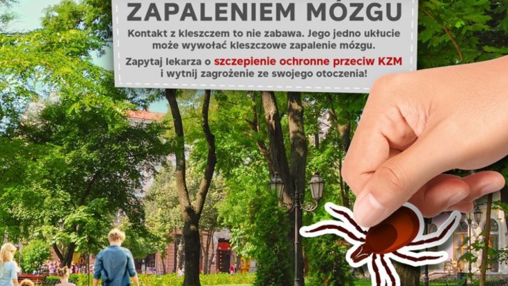 Nie igraj z kleszczem - plakat