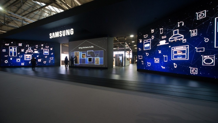 Samsung EuroCucina_2018_Exhibition Entrance