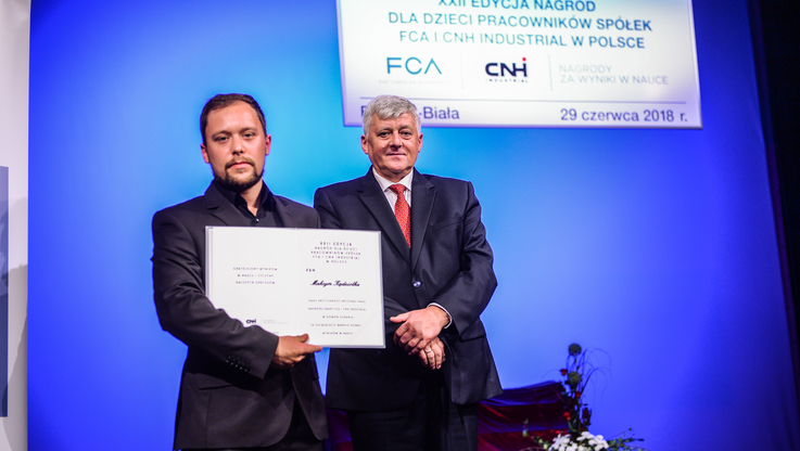 Ceremonia wręczenia nagród w ramach Konkursu Fiat Chrysler Automobiles (FCA) i CNH Industrial (CNHI) fot.14