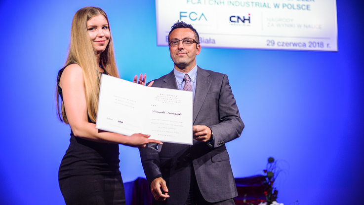 Ceremonia wręczenia nagród w ramach Konkursu Fiat Chrysler Automobiles (FCA) i CNH Industrial (CNHI) fot.8