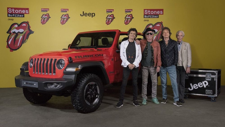 Nowy Jeep Wrangler i The Rolling Stones w Warszawie na ostatnim etapie europejskiego tournée zespołu