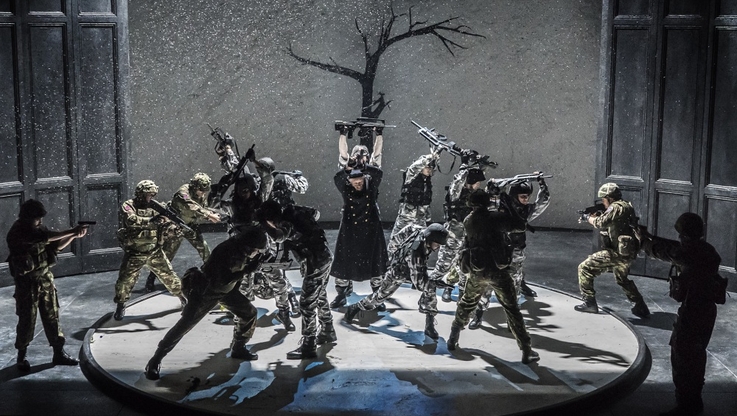 "Król Lear" na scenie Duke of Yorks Theatre, fot. Johan Persson