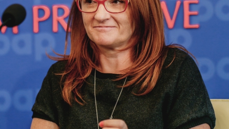 Paulina Korczak - konferencja prasowa fot.2