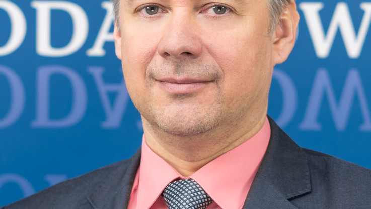 dr Mariusz Cieśla, przewodniczący Komisji Współpracy Międzynarodowej KRDP