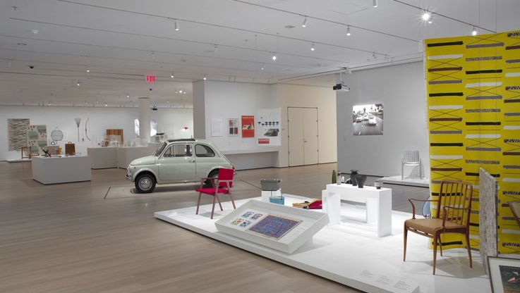 John Wronn/Fiat 500 F w nowojorskim MoMA fot.2