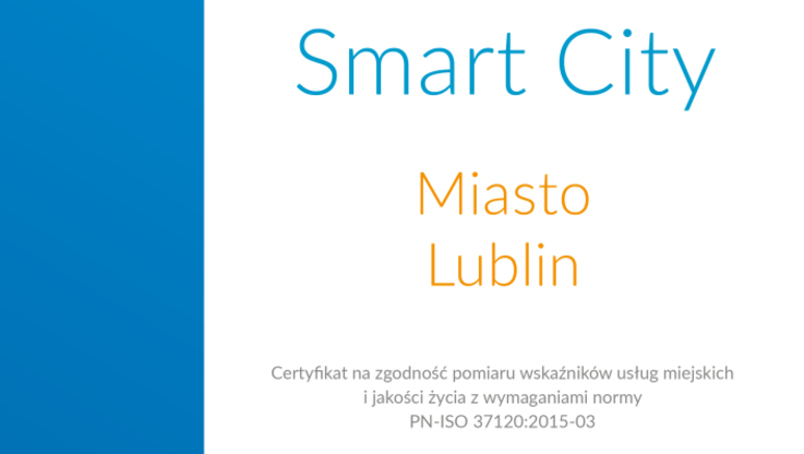 Certyfikat Smart City Lublin