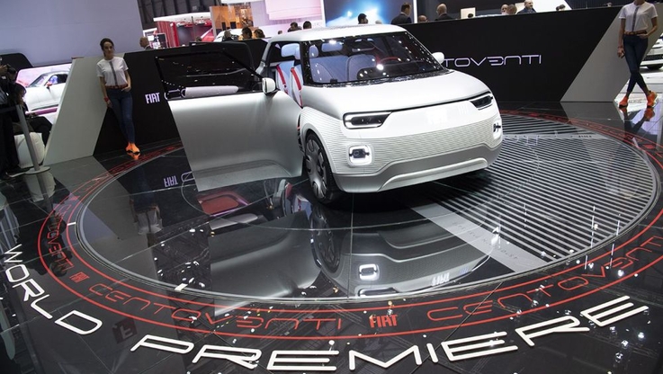 FCA Polska/Fiat Concept Centoventi na Międzynarodowym Salonie Samochodowym Genewa 2019  (6)