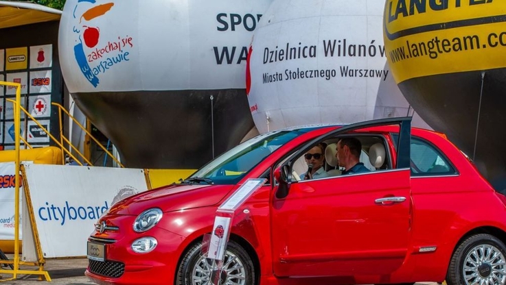 Fiat partnerem motoryzacyjnym Wielkiego Warszawskiego Weekendu Rowerowego, fot. Lang Team Race Michał Kapusta (2)