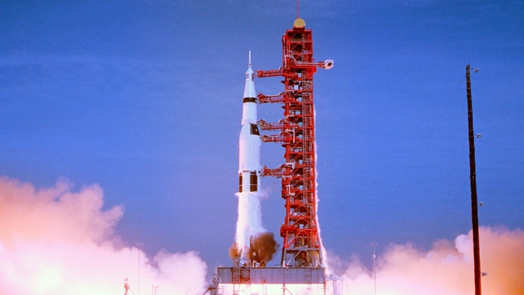 Kadr z filmu „Apollo 11” w reżyserii Todda Douglasa Millera (2) (fot.: Universal).