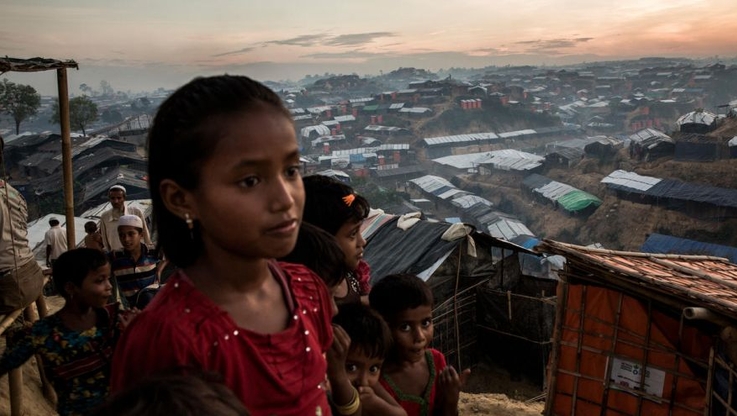 Uchodźcy Rohingya w Bangladeszu.© UNHCR/Andrew McConnell