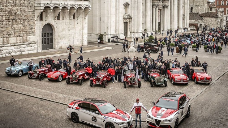 FCA Polska/Antonio Giovinazzi na 1000 Miglia 2019