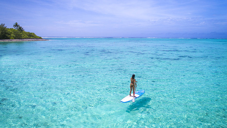 David Kirkland/ One of the little paradises in the Cook Islands: The Muri Lagoon