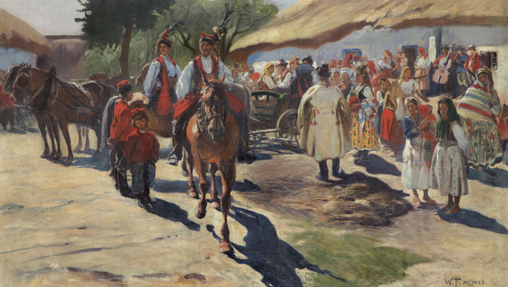 Włodzimierz Tetmajer„Wesele w Bronowicach”, 1912