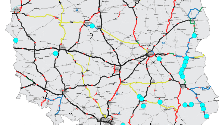 GDDKiA/ Aktualna mapa - plan na 2021 (1)