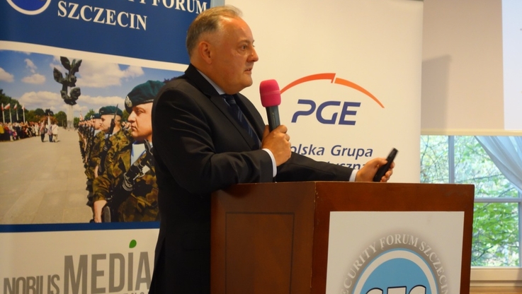 Security Forum Szczecin/Prezes PGE Wojciech Dąbrowski