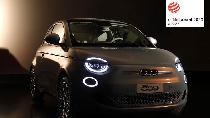 FCA/ Nowy Fiat 500 zdobywcą nagrody „Red Dot Award 2020”