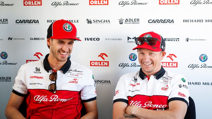 FCA/Antonio Giovinazzi i Kimi Räikkönen