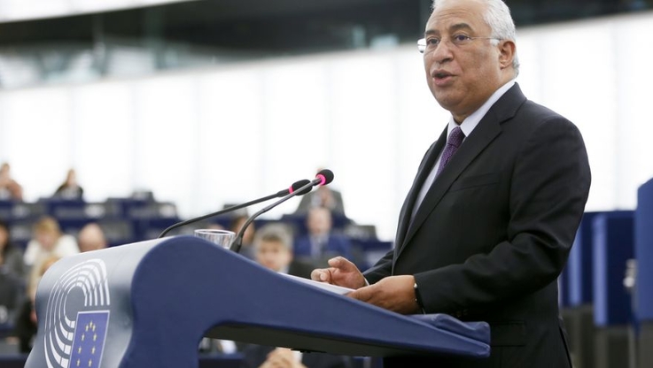 Premier Portugalii Antonio Costa, fot. Parlament Europejski 