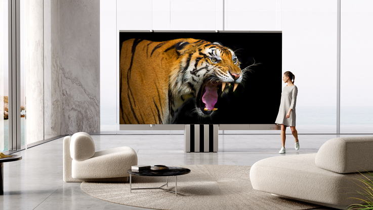 The C SEED M1 - The World´s First Foldable 165-inch Micro LED TV / Credit: C SEED (1)