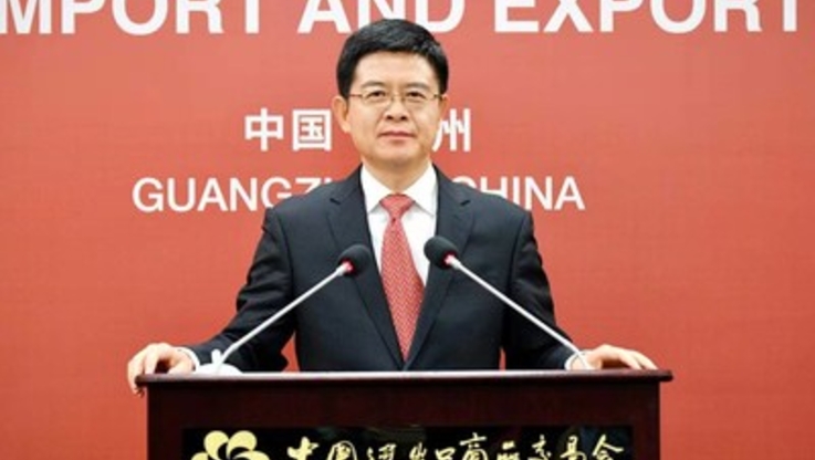 Canton Fair - Xu Bing, rzecznik prasowy targów