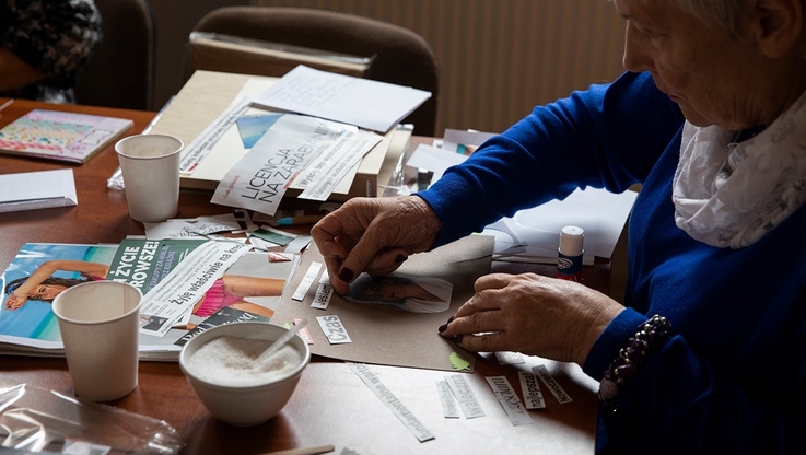 Fot. Archiwum CWiO. Na seniorów czekają ciekawe zajęcia, między innymi związane z rękodziełem i regionalizmem.