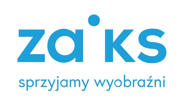 "ZAiKS sprzyjamy wyobraźni" - logo
