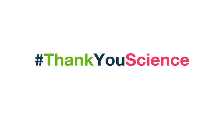 Biuro prasowe Bayer - #ThankYouScience - grafika