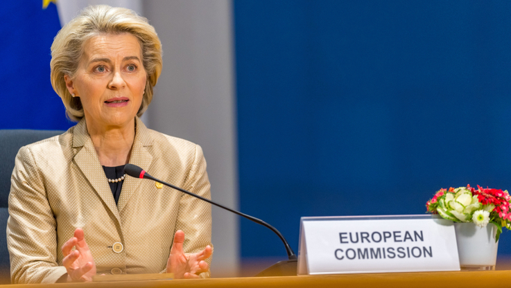 Przewodnicząca Komisji Europejskiej Ursula von der Leyen; © European Union 2020 - Source : EP 