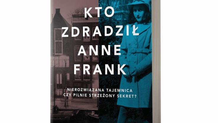 HarperCollins Polska - „Kto zdradził Anne Frank”, okładka (2)