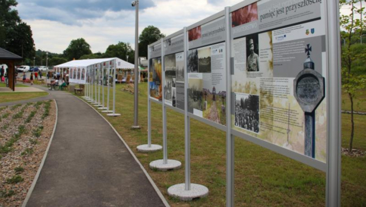 Park historyczny w Sękowej z dofinansowaniem z programu Interreg V-A Polska-Słowacja, fot. Urząd Gminy Sękowa