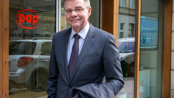 PAP/K. Kalbarczyk - Maciej Trybuchowski, prezes zarządu KDPW (1)