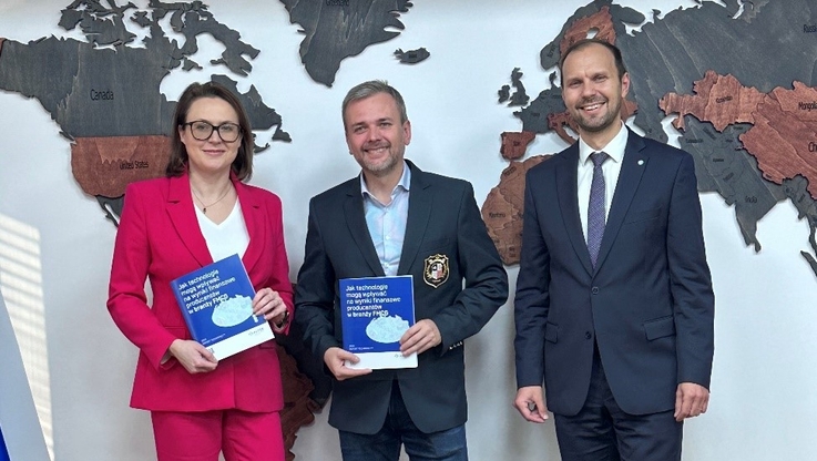ASTOR - od lewej : dr Katarzyna Nosalska, Koźmiński oraz MC; prof. dr hab. Grzegorz Mazurek, ALK; Jarosław Gracel, ASTOR