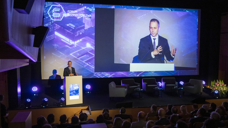 Forum Bezpieczeństwa_wiceminister Obrony Narodowej Cezary Tomczyk