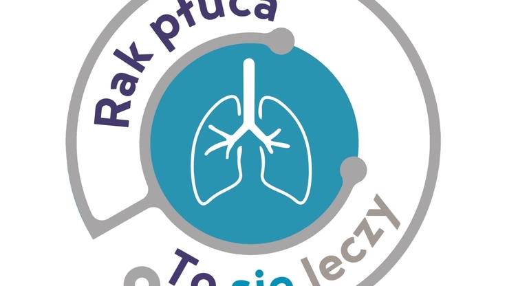 "Rak płuca. To się leczy" - logo