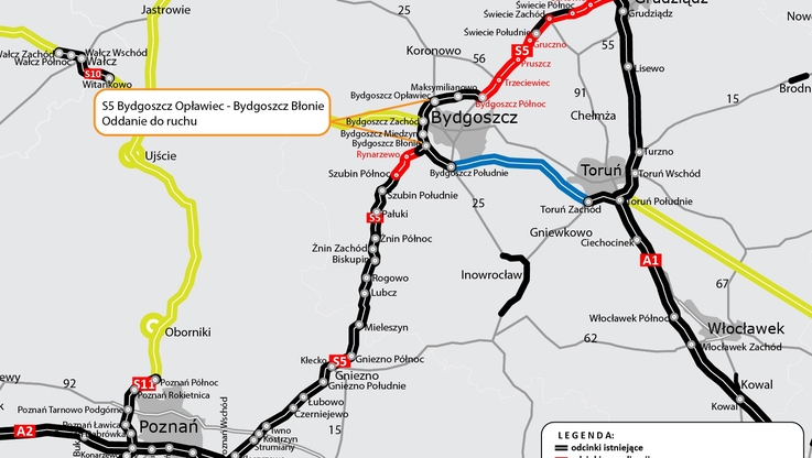 GDDKiA - S5 Bydgoszcz Opławiec - Bydgoszcz Błonie